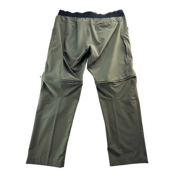 The‎ North Face Mens Convertible Zip Off Pants Green Size 40 Outdoor Hiking - Picture 2 of 16